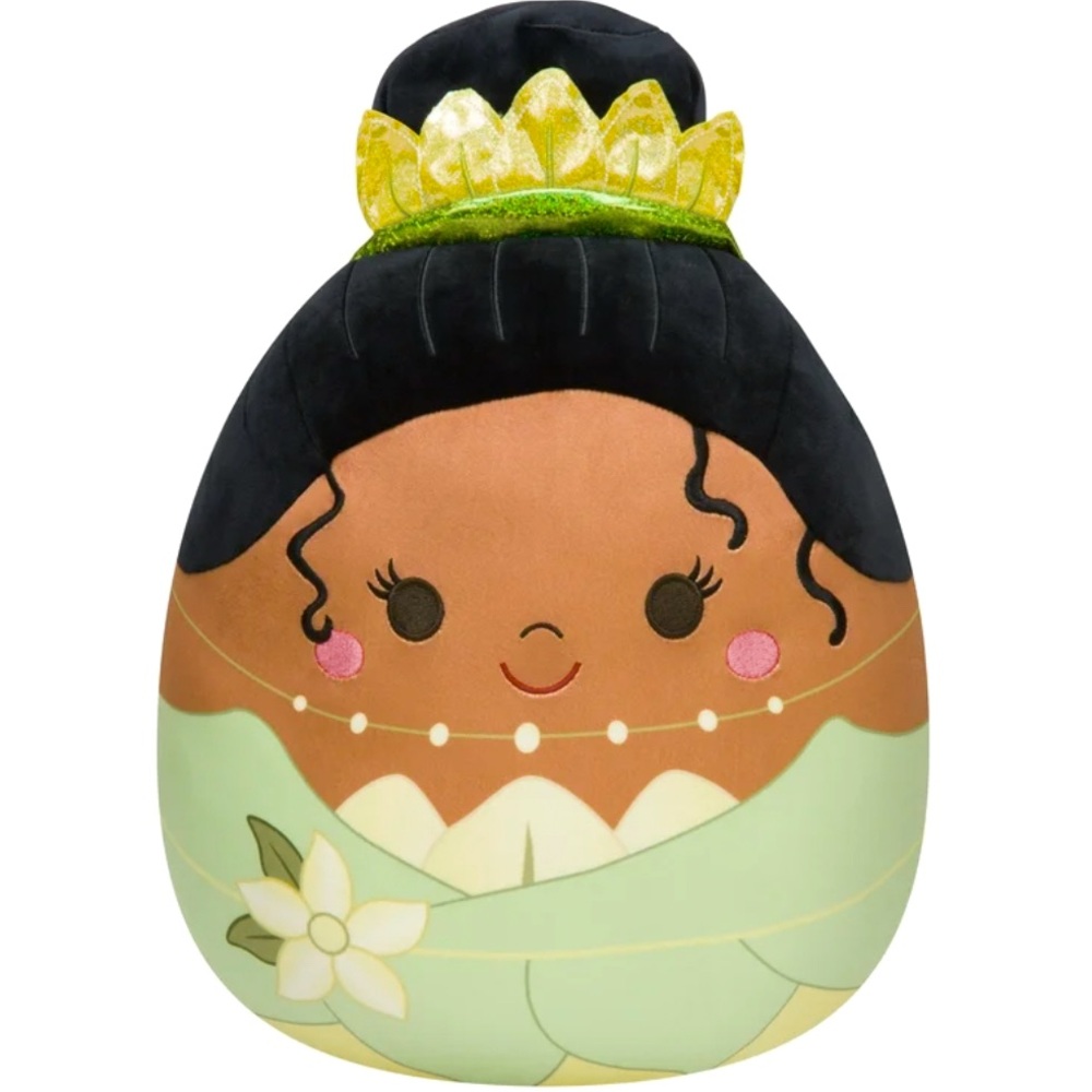 NWT 14inch Disney Squishmallows’ TIANA plush. So cute & huggable!!